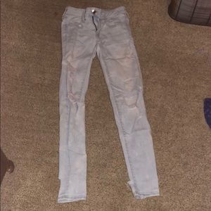 american eagle jeans light blue